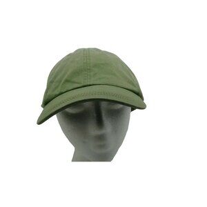 Alternative 6 Panel Cotton Buckle Back Green  Hat.